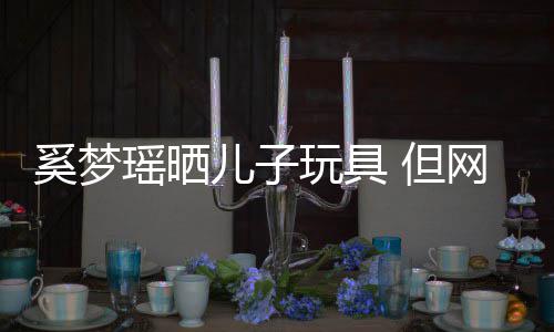 但她身奚梦吸引瑶晒后的豪宅儿子却被玩具网友